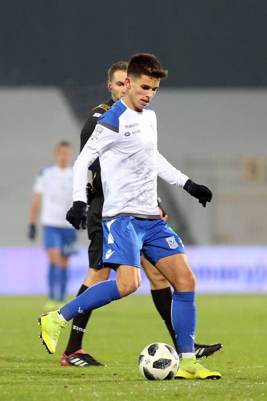 Football. Lotto Ekstraklasa. Zaglebie Sosnowiec - Lech Poznan. 16.12.2018