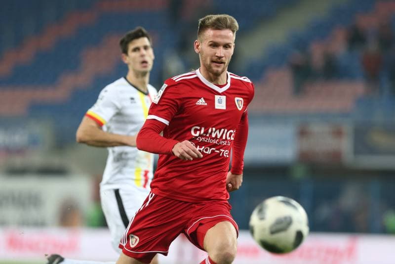 Football. Lotto Ekstraklasa. Piast Gliwice - Jagiellonia Bialystok. 21.12.2018