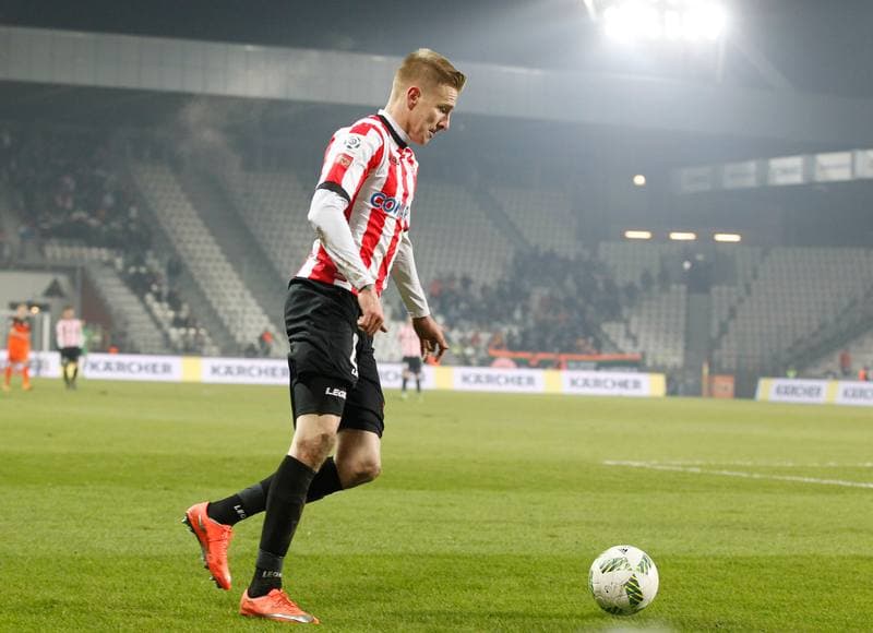 Football. Ekstraklasa. Cracovia Krakow - Zaglebie Lubin. 26.02.2016