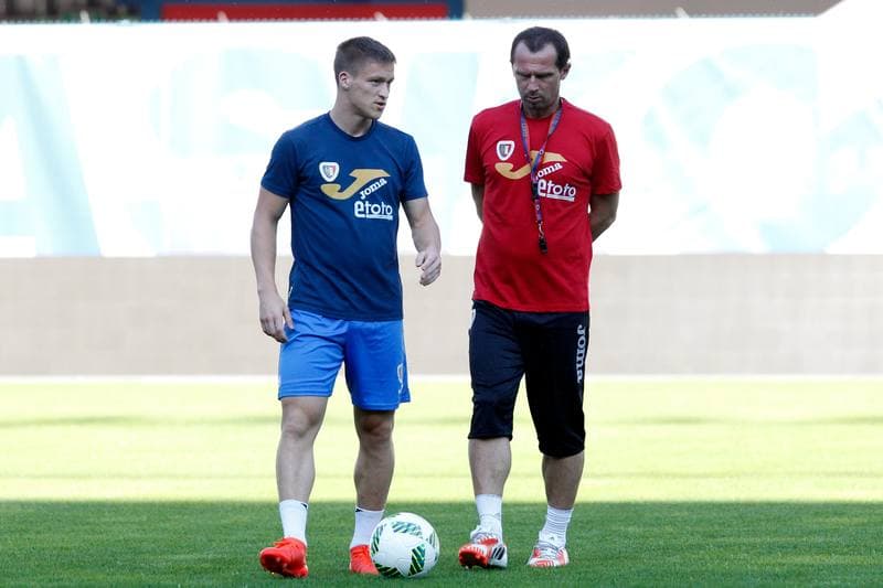 Football. Piast Gliwice. Training. 08.09.2016