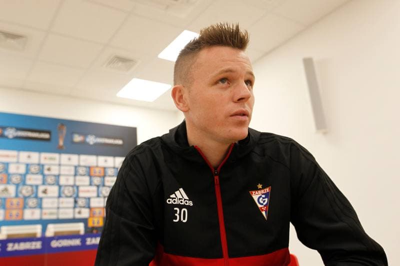 Football. Gornik Zabrze. Press Conference. 22.01.2019