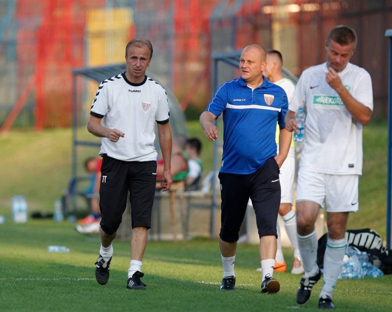 Football. III Liga Opolsko - Slaska. Polonia Bytom - Rekord Bielsko Biala. 10.08.2014