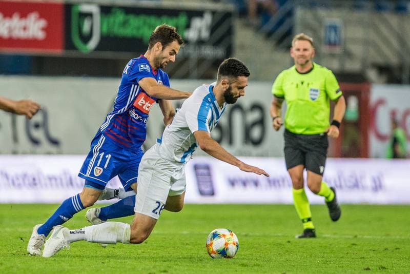 Football. UEFA Europa League. Piast Gliwice - FK Riga. 25.07.2019