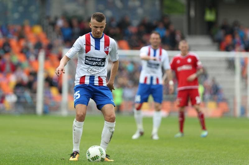 Football. Ekstraklasa. Podbeskidzie Bielsko-Biala - Wisla Krakow. 14.05.2016