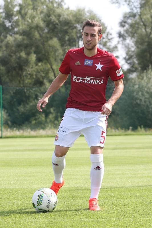 Football. Wisla Krakow. Photo Session. 03.08.2016