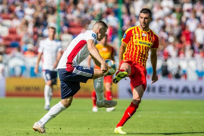 Football. PKO BP Ekstraklasa. Gornik Zabrze - Korona Kielce. 25.08.2019