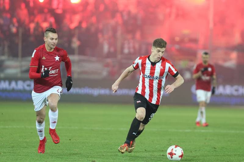 Football. Lotto Ekstraklasa. Cracovia Krakow - Wisla Krakow. 13.12.2017