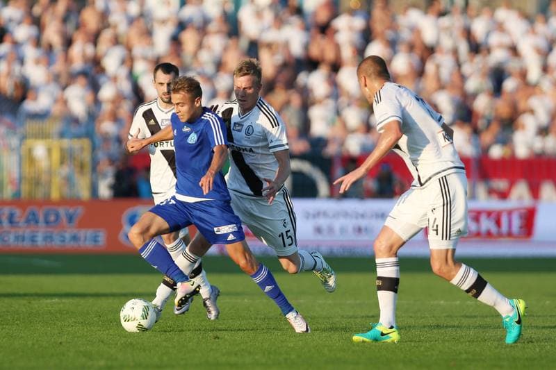Football. Lotto Ekstraklasa. Ruch Chorzow - Legia Warsaw. 28.08.2016