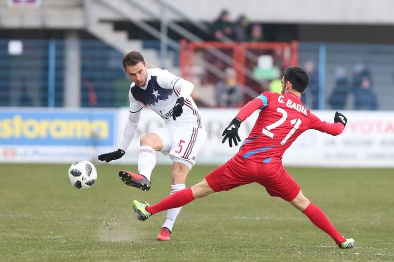 Football. Lotto Ekstraklasa. Piast Gliwice - Wisla Krakow. 25.02.2018