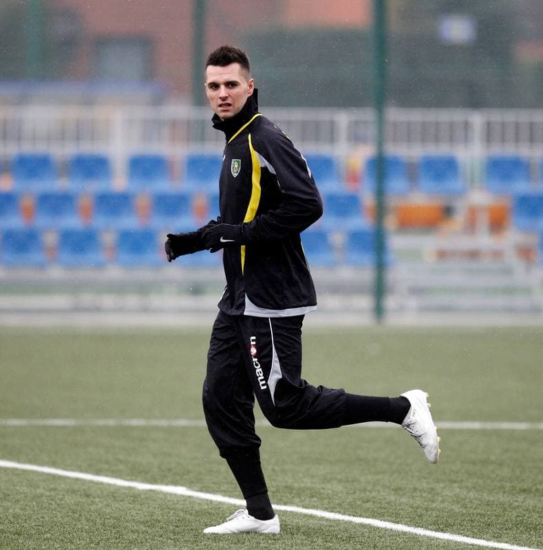 Football. GKS Katowice. Training. 28.05.2015