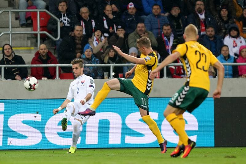Football. World Cup Qualifiers. Slovakia - Lithuania. 11.11.2016
