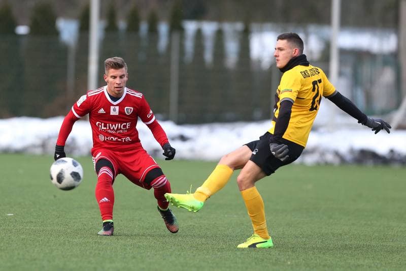 Football. Sparing. Piast Gliwice - GKS 1962 Jastrzebie. 18.01.2019