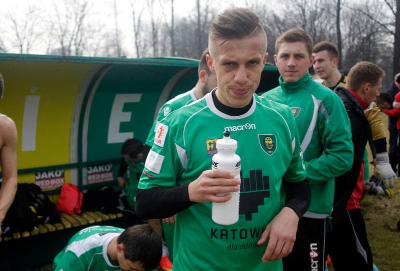 Football. Friendly Match. GKS Katowice - Nadwislana Gora. 28.02.2015