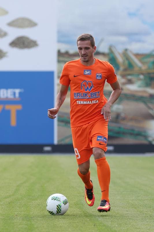 Football. Bruk-Bet Termalica Nieciecza. Photo Session. 27.07.2016