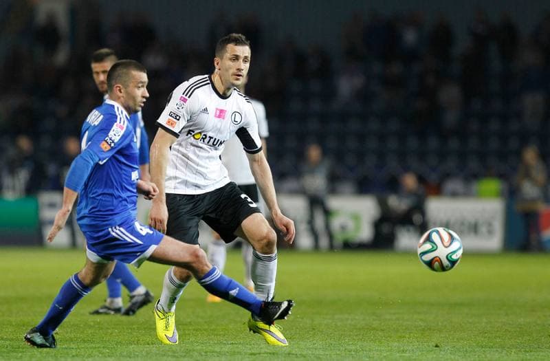 Football. T-Mobile Ekstraklasa. Ruch Chorzow - Legia Warsaw. 24.04.2015