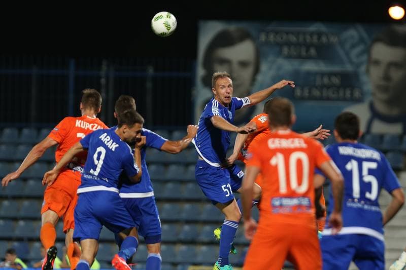 Football. Lotto Ekstraklasa. Ruch Chorzow - Bruk-Bet Termalica Nieciecza. 16.09.2016