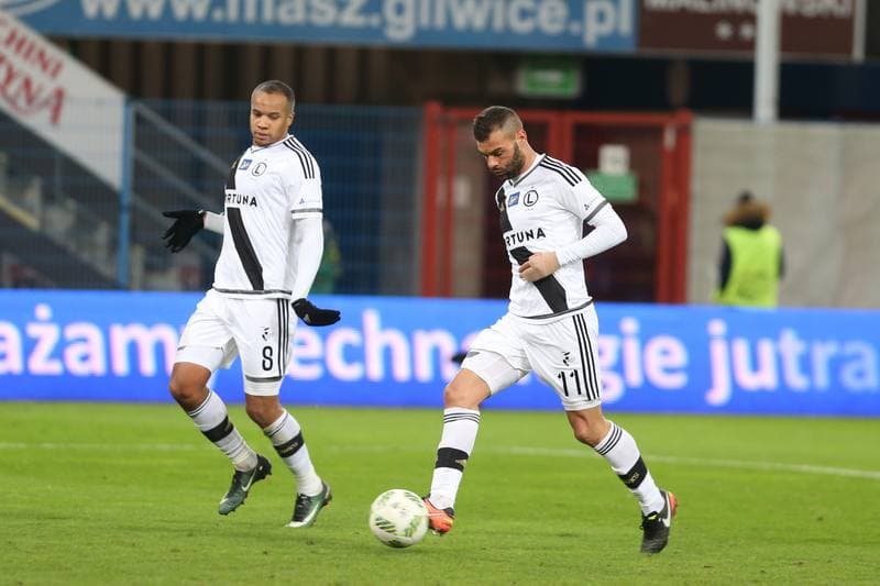 Football. Lotto Ekstraklasa. Piast Gliwice - Legia Warsaw. 11.12.2016