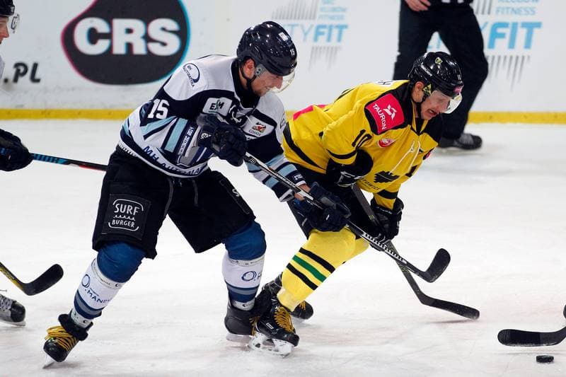 Ice Hockey. Tauron Hokej Liga. Tauron KH GKS Katowice - MH Automatyka Gdansk. 10.01.2017