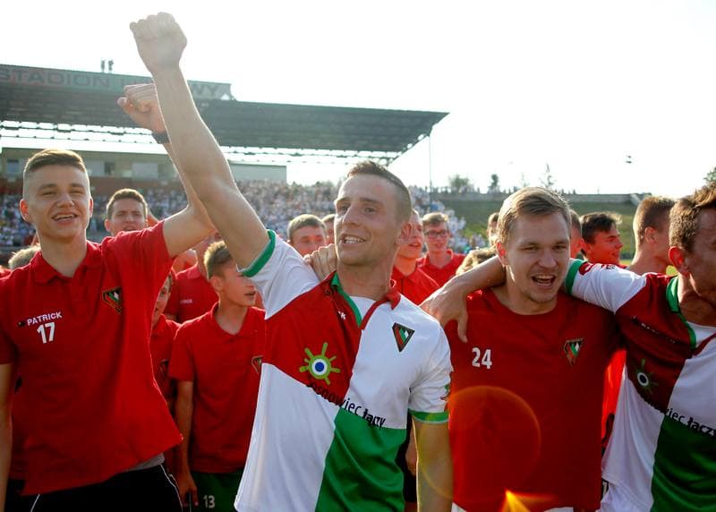 Football. II Liga. Zaglebie Sosnowiec - Puszcza Niepolomice. 07.06.2015
