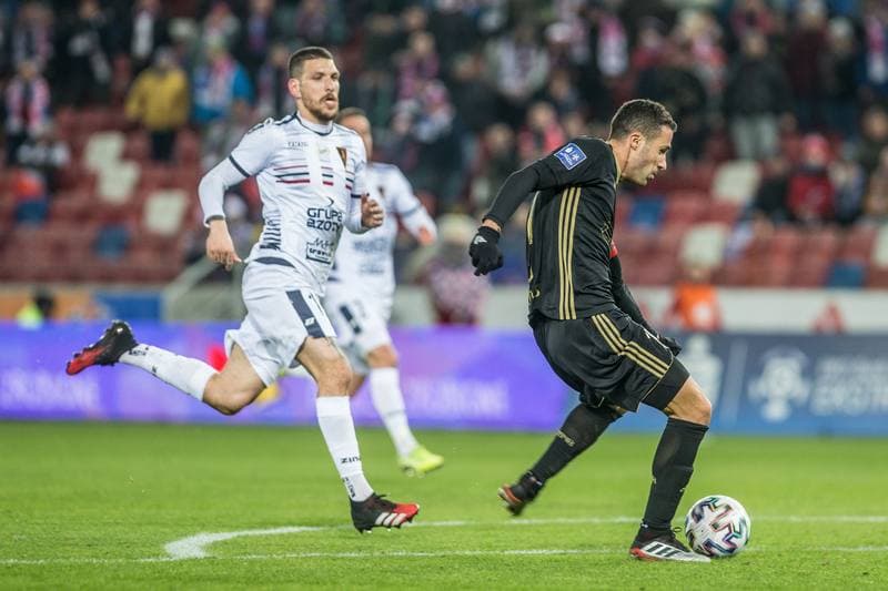 Football. PKO BP Ekstraklasa. Gornik Zabrze - Pogon Szczecin. 29.02.2020