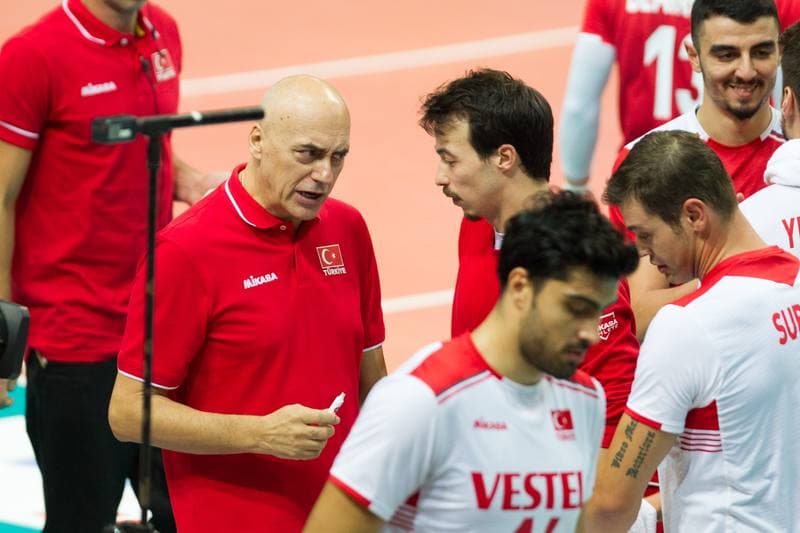 Volleyball. CEV EuroVolley. Belgium - Turkey. 27.08.2017