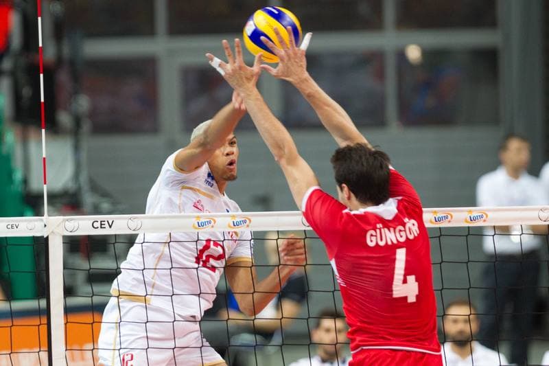 Volleyball. CEV EuroVolley 2017. Turkey - France. 28.08.2017
