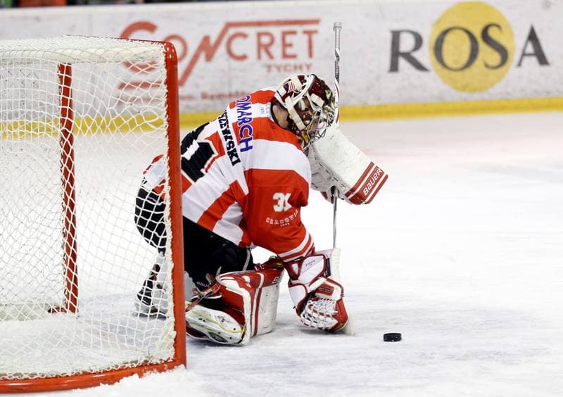 Ice Hockey. Polish Hockey League. GKS Tychy - Comarch Cracovia. 24.03.2016