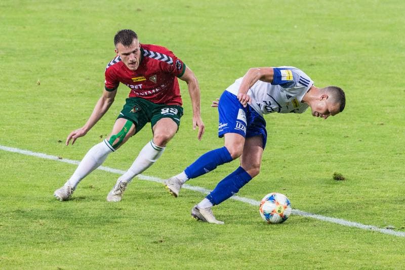 Football. Fortuna I Liga. Zaglebie Sosnowiec - Stal Mielec. 17.07.2020