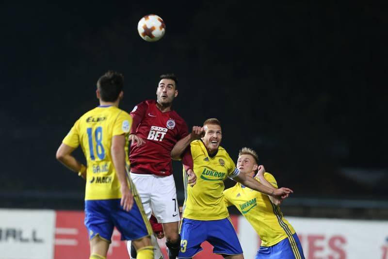 Football. Het Liga. Fastav Zlin - Sparta Prague. 05.11.2017