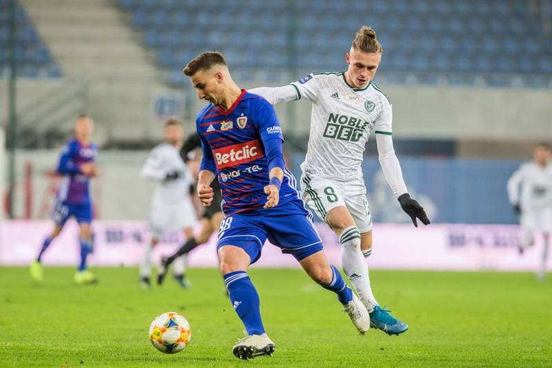 Football. PKO BP Ekstraklasa. Piast Gliwice - Slask Wroclaw. 30.11.2019