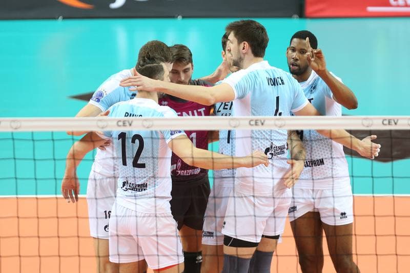 Volleyball. CEV Champions League. Jastrzebski Wegiel - Zenit Kazan. 31.01.2018