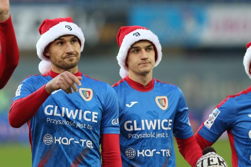 Football. Lotto Ekstraklasa. Piast Gliwice - Lech Poznan. 03.12.2017