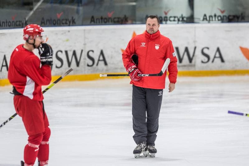 Ice Hockey. Poland national team. Training. 02.11.2020