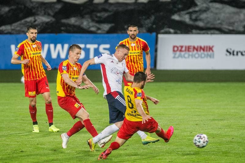 Football. PKO BP Ekstraklasa. Gornik Zabrze - Korona Kielce. 19.06.2020