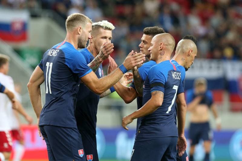 Football. International Friendly. Slovakia - Denmark. 05.09.2018