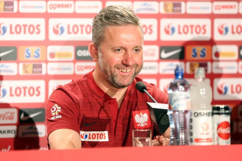 Football. Poland national team. Press Conference. 08.10.2018