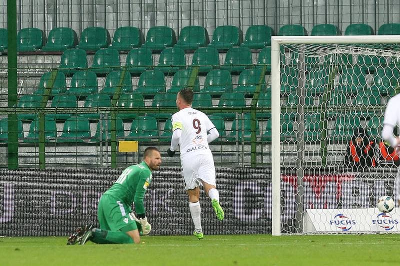 Football. Fortuna I Liga. GKS Katowice - Garbarnia Krakow. 23.10.2018