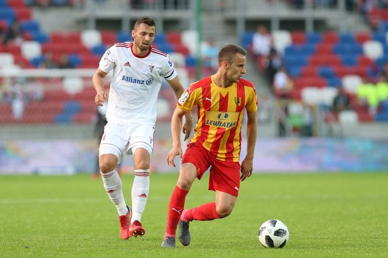 Football. Lotto Ekstraklasa. Gornik Zabrze - Korona Kielce. 09.05.2018