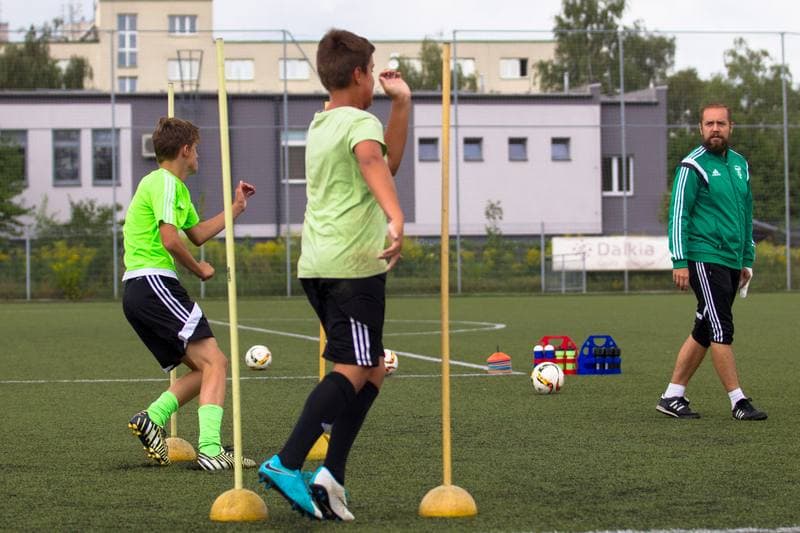 Football. MFK Karvina. Training. 22.08.2017