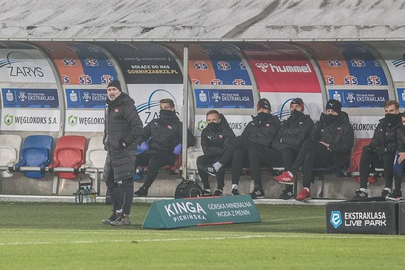 Football. PKO BP Ekstraklasa. Gornik Zabrze - Cracovia Krakow. 12.12.2020
