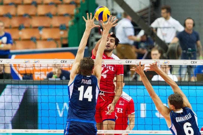 Volleyball. CEV EuroVolley 2017. Italy - Turkey. 30.08.2017