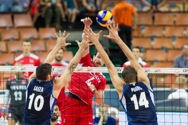 Volleyball. CEV EuroVolley 2017. Italy - Turkey. 30.08.2017