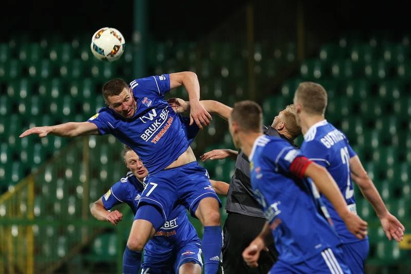 Football. Fortuna I Liga. GKS Katowice - Bruk-Bet Termalica Nieciecza. 29.09.2018