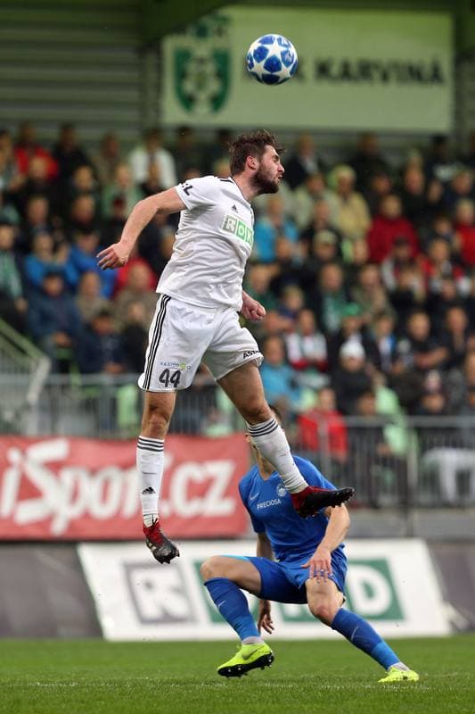 Football. Fortuna:Liga. MFK Karvina - Slovan Liberec. 27.04.2019
