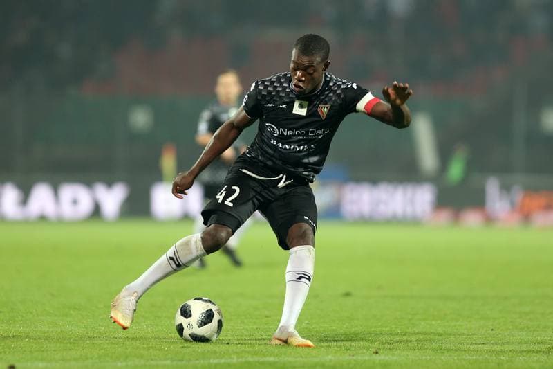 Football. Lotto Ekstraklasa. Zaglebie Sosnowiec - Jagiellonia Bialystok. 05.11.2018