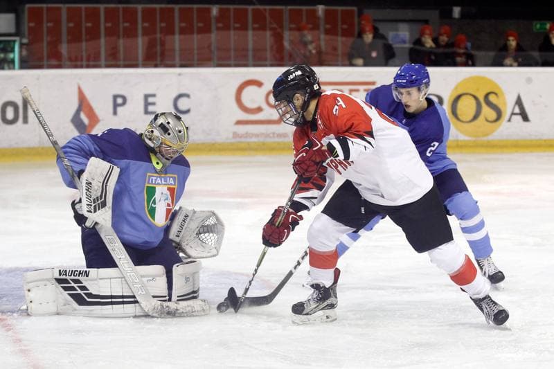 Ice Hockey. U20 World Championship Division I. Italy - Japan. 14.12.2018