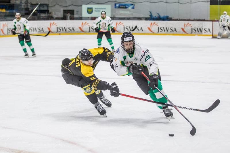 Ice Hockey. Polska Hokej Liga. JKH GKS Jastrzebie - GKS Katowice. 19.03.2021