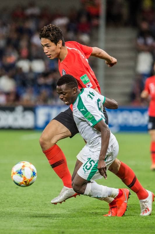 Football. FIFA U-20 World Cup. Korea Republic - Senegal. 08.06.2019