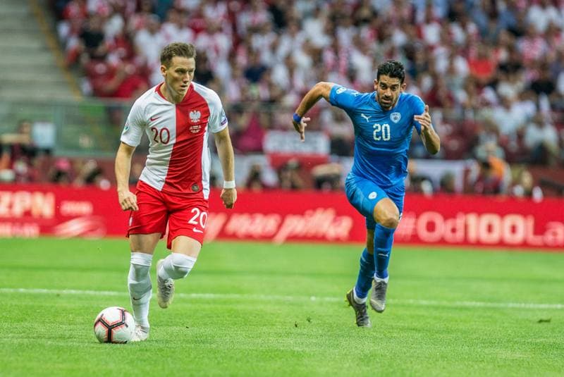 Football. Euro 2020 Qualifiers. Poland - Israel. 10.06.2019