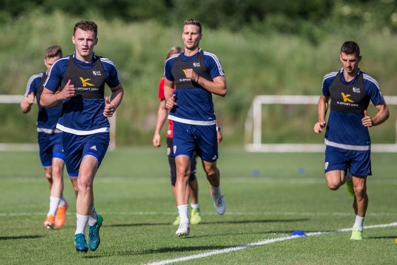 Football. Piast Gliwice. Training. 12.06.2019